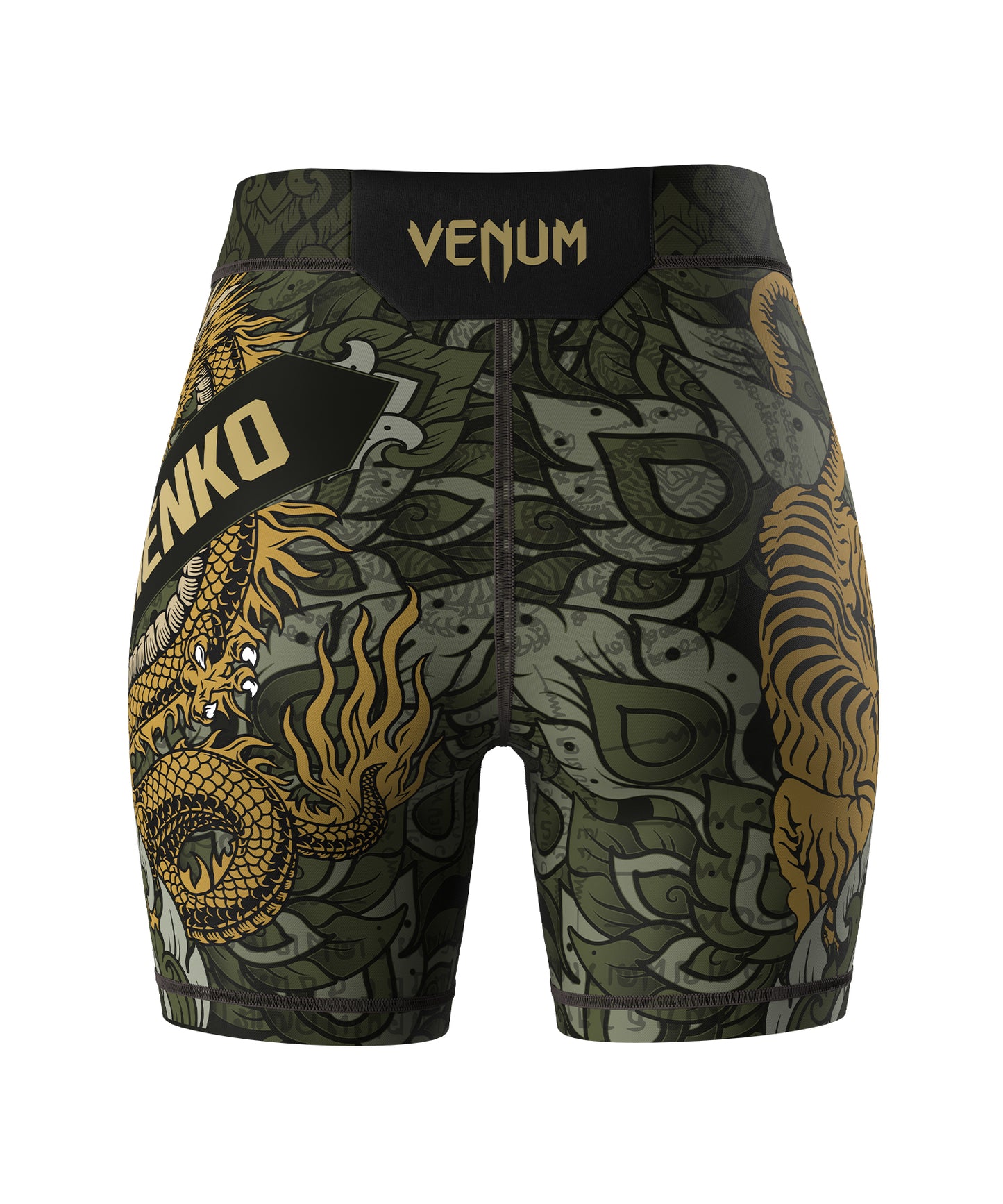 Women’s UFC Unrivaled by VENUM Green Valentina Shevchenko Vale Tudo Shorts