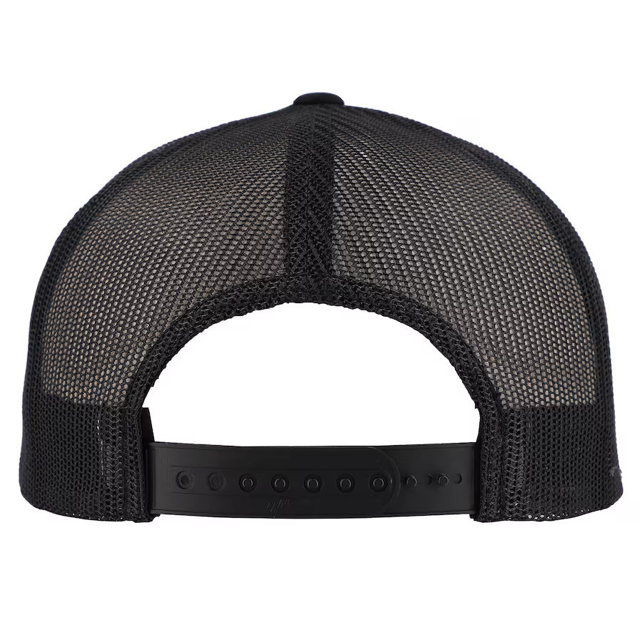 UFC Black/White Arched Pride Fighting Championships Trucker Adjustable Hat