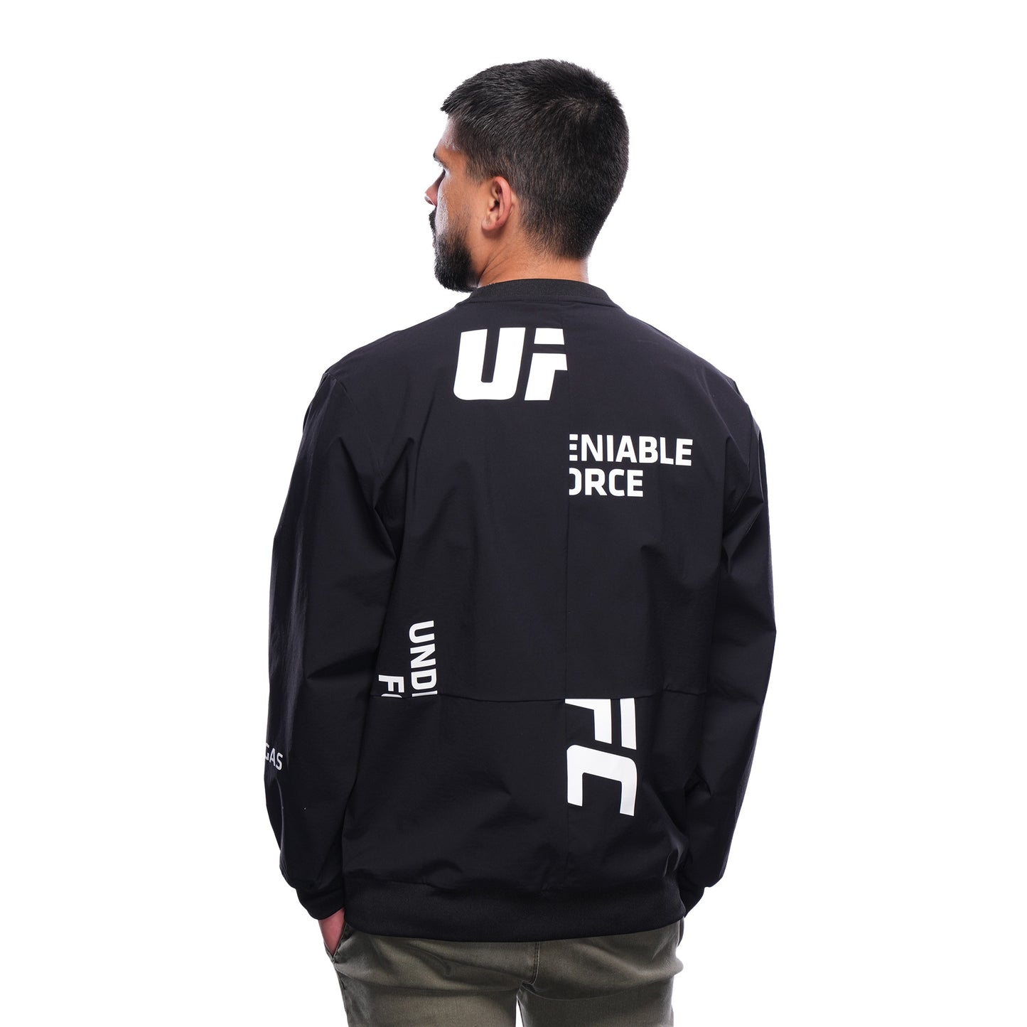 UFC Lettering Wind-Shirt Pullover