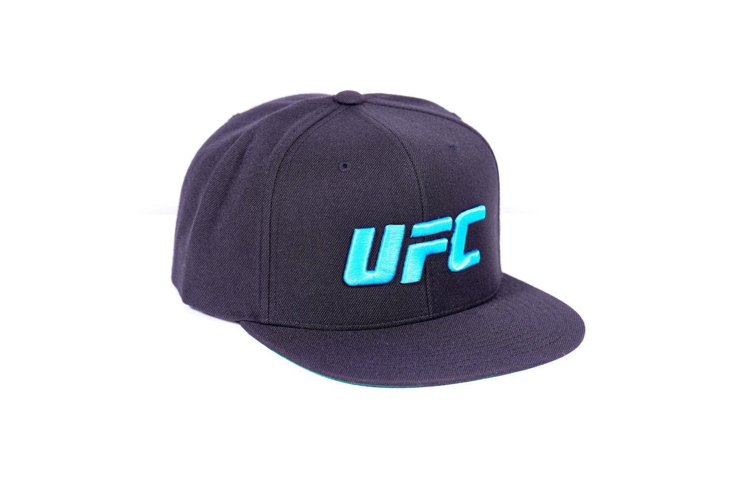 UFC Embroidered Teal Snapback Hat