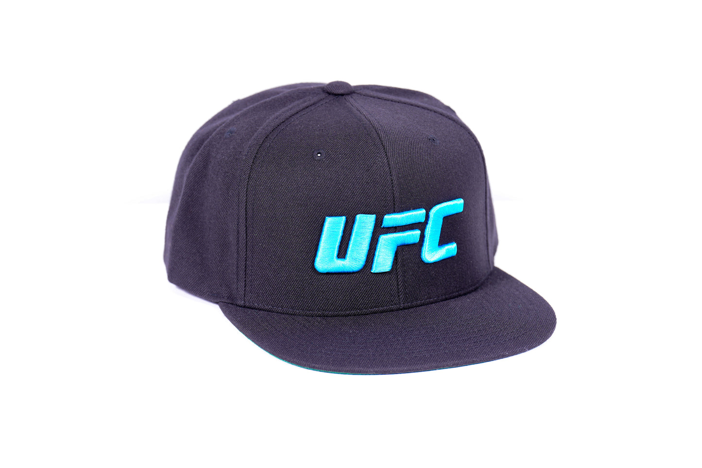 UFC Embroidered Teal Snapback Hat