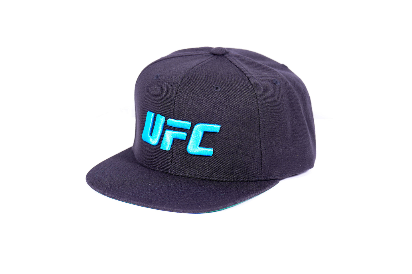 UFC Embroidered Teal Snapback Hat