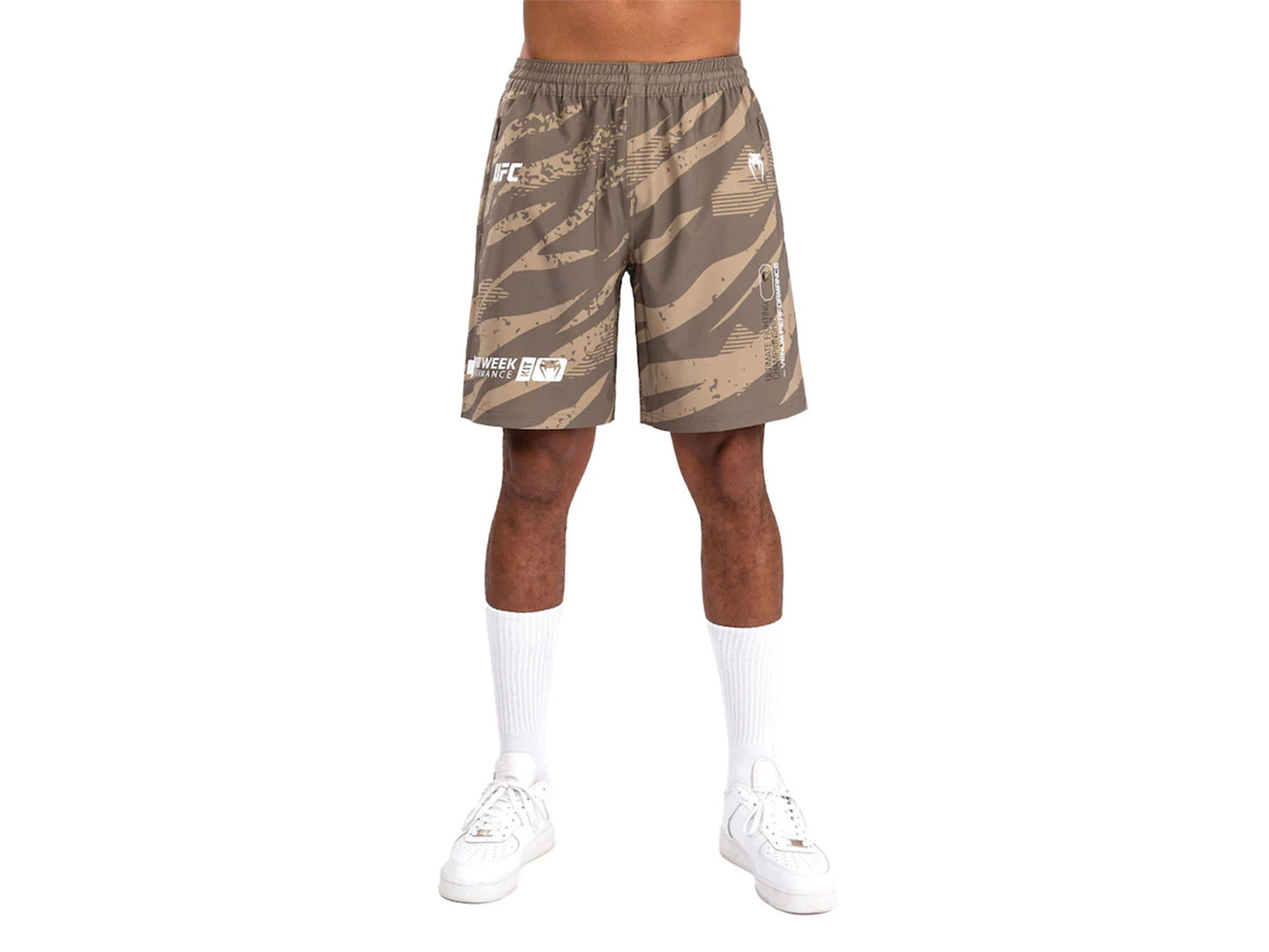 UFC Adrenaline by Venum Fight Week Performance Men’s Desert Camo Shorts