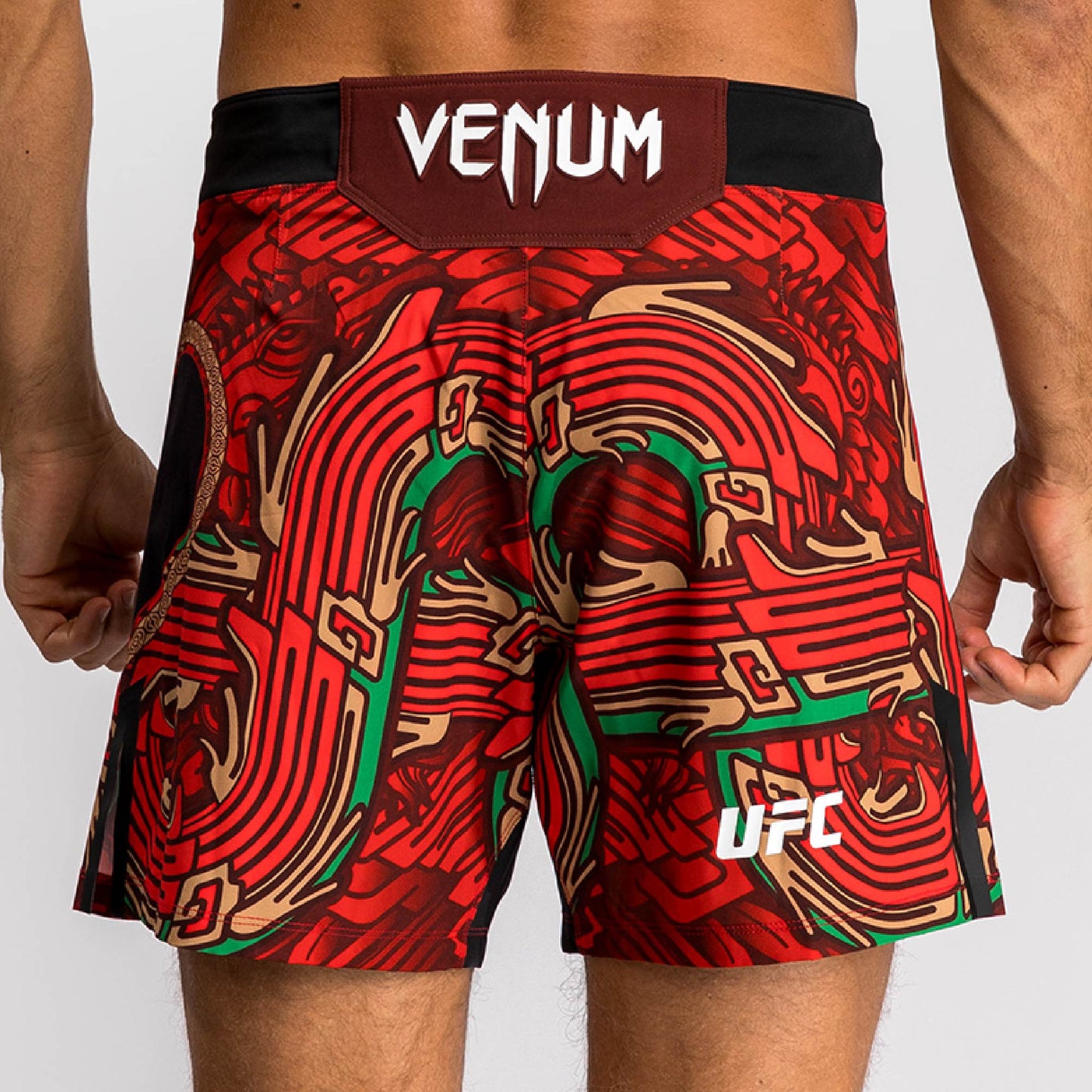 UFC Unrivaled by Venum Brandon Moreno Men’s Fight Shorts - Red