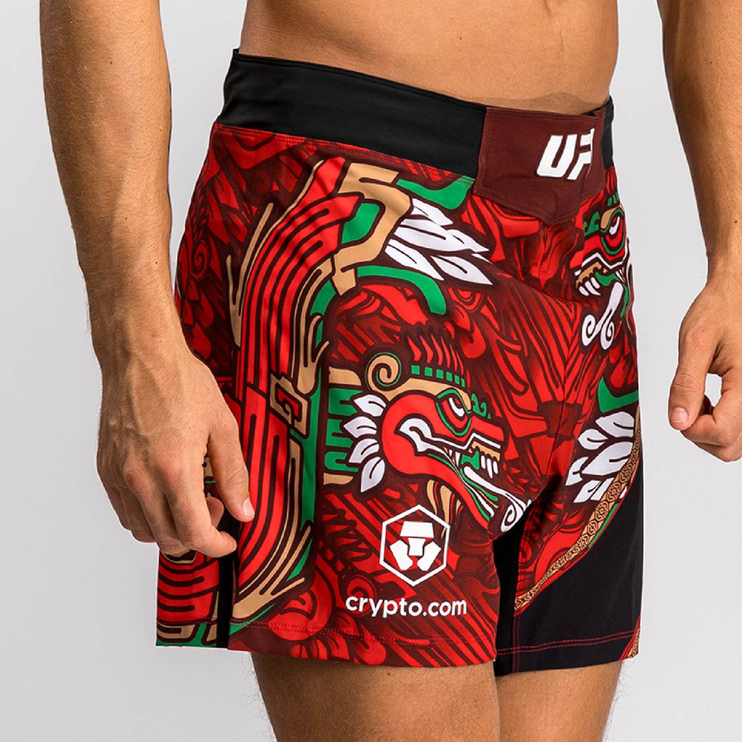 UFC Unrivaled by Venum Brandon Moreno Men’s Fight Shorts - Red