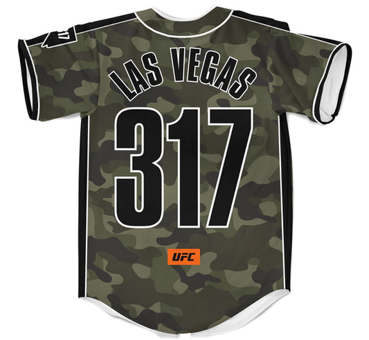UFC Camo Baseball Jersey