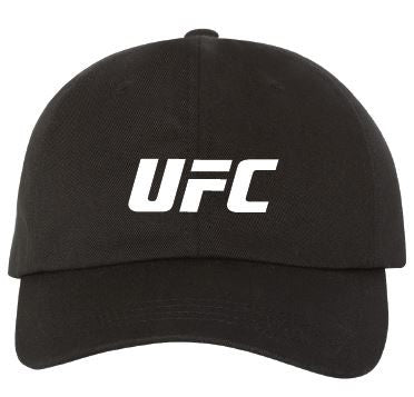 UFC Embroidered Logo Black Dad Hat – UFC | Octagon Exclusives