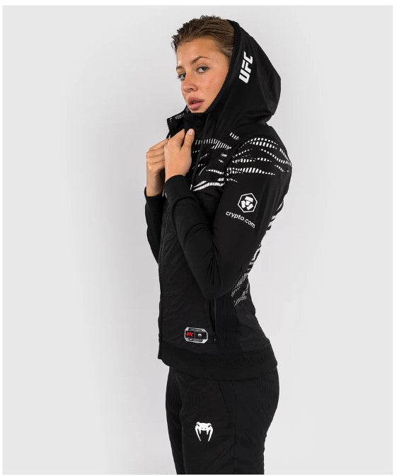 UFC Fusion by Venum Authentic Fight Night Women’s Walkout Hoodie - Black