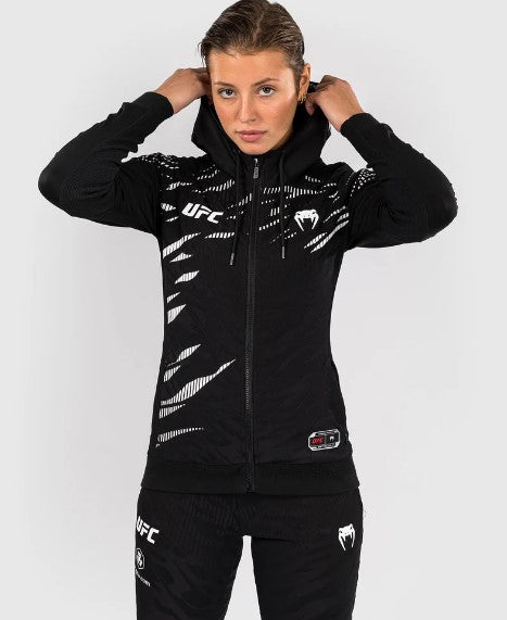 UFC Fusion by Venum Authentic Fight Night Women’s Walkout Hoodie - Black