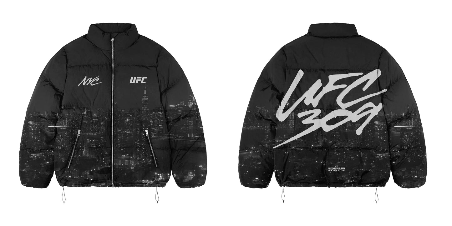 UFC 309 NYC Puffer Jacket