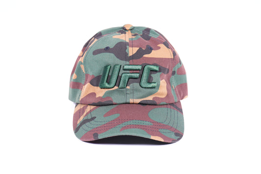 UFC Embroidered Logo Camo Dad Hat