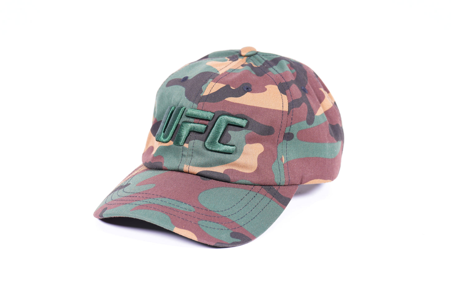 UFC Embroidered Logo Camo Dad Hat