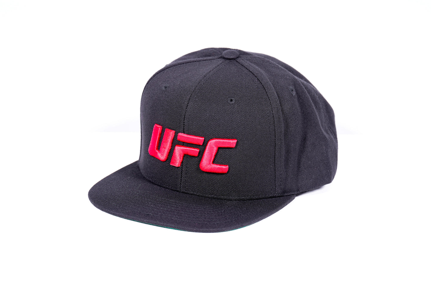 UFC Embroidered Black/Red Snapback Hat