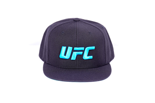 UFC Embroidered Teal Snapback Hat