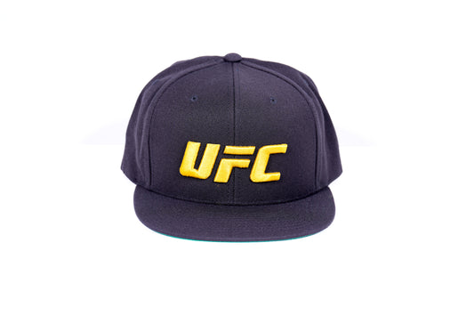 UFC Embroidered Yellow Snapback Hat