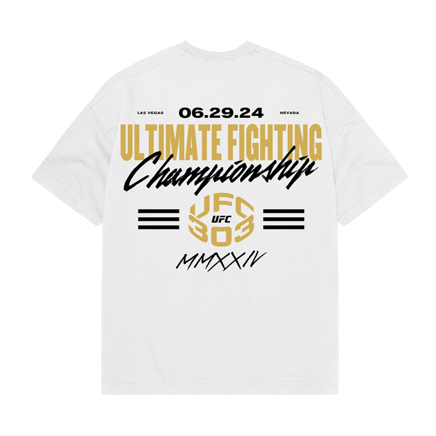 UFC 303 Basic Rotator White Tee