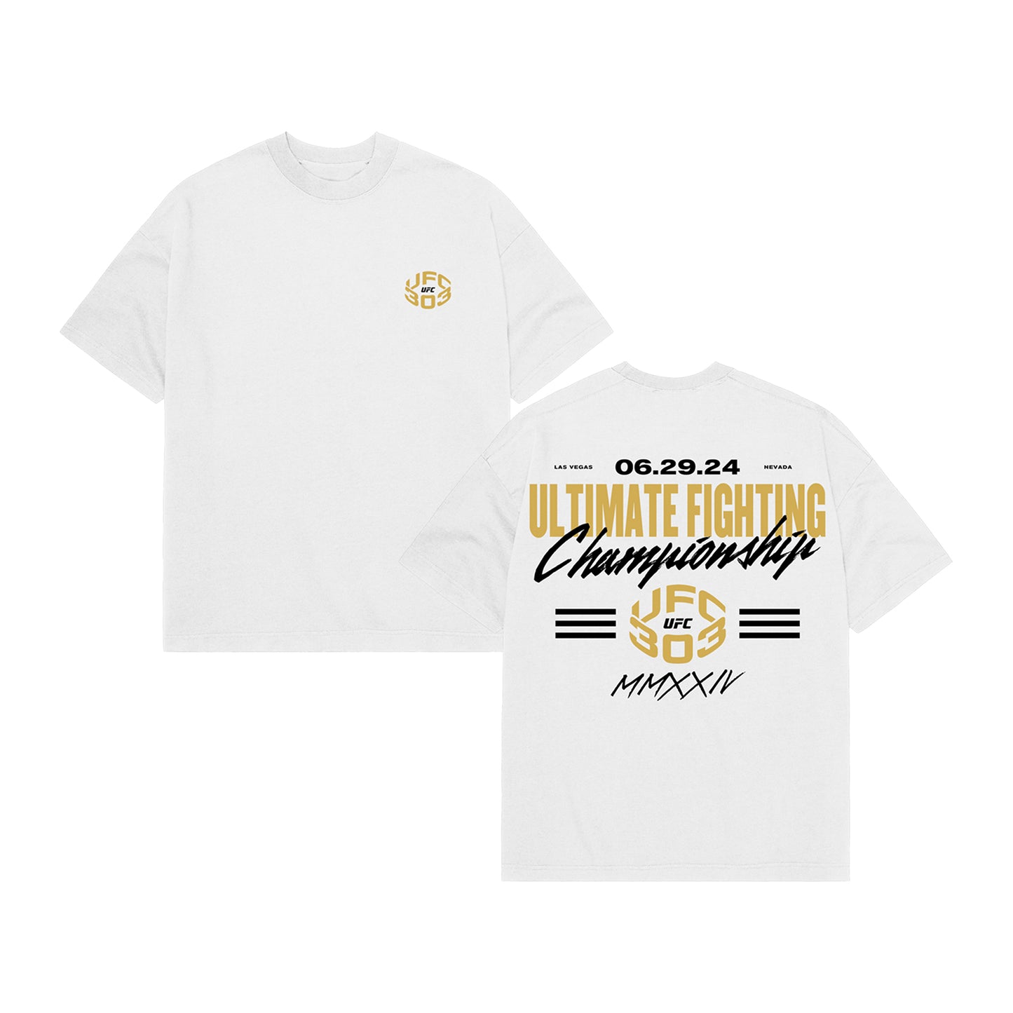 UFC 303 Basic Rotator White Tee