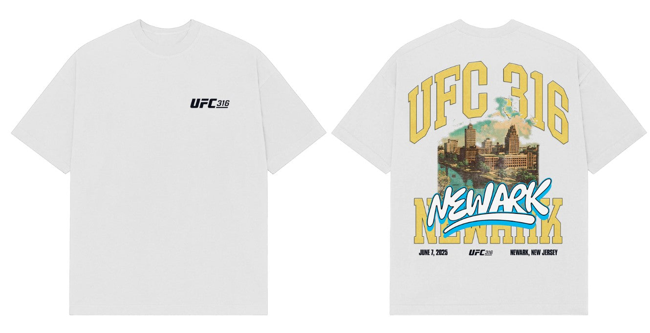 UFC 316 Graffiti Skyline Tee